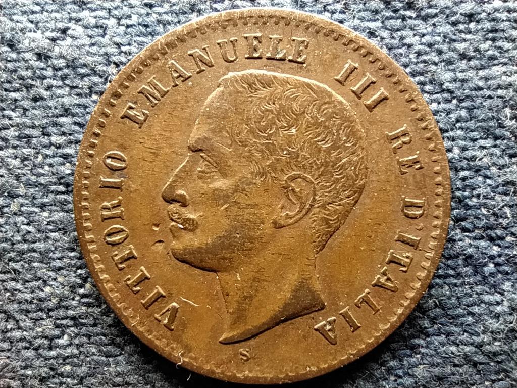 Olaszorsz&aacute;g III. Viktor Em&aacute;nuel (1900-1946) 2 Centesimi