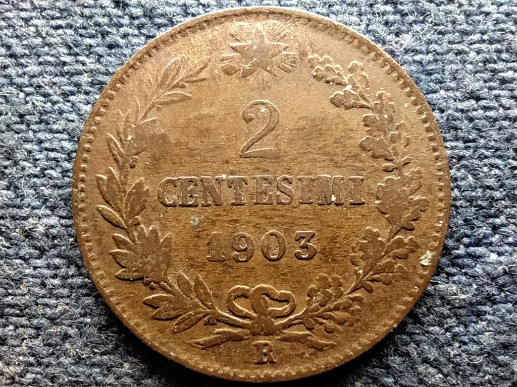 Olaszorsz&aacute;g III. Viktor Em&aacute;nuel (1900-1946) 2 Centesimi
