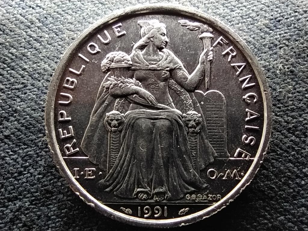 Francia Polin&eacute;zia 5 frank