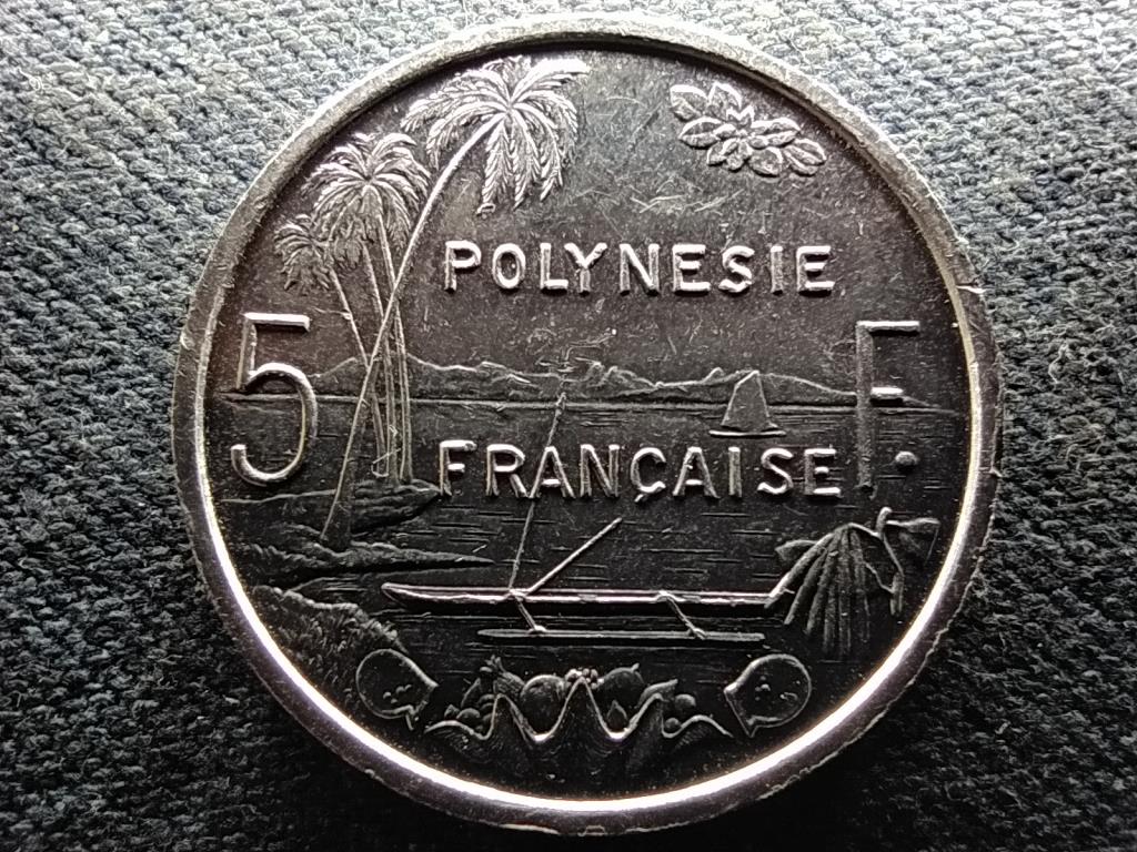 Francia Polin&eacute;zia 5 frank