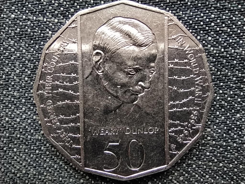 Ausztr&aacute;lia 50 &eacute;ve &eacute;rt v&eacute;get a II. VH 50 Cent
