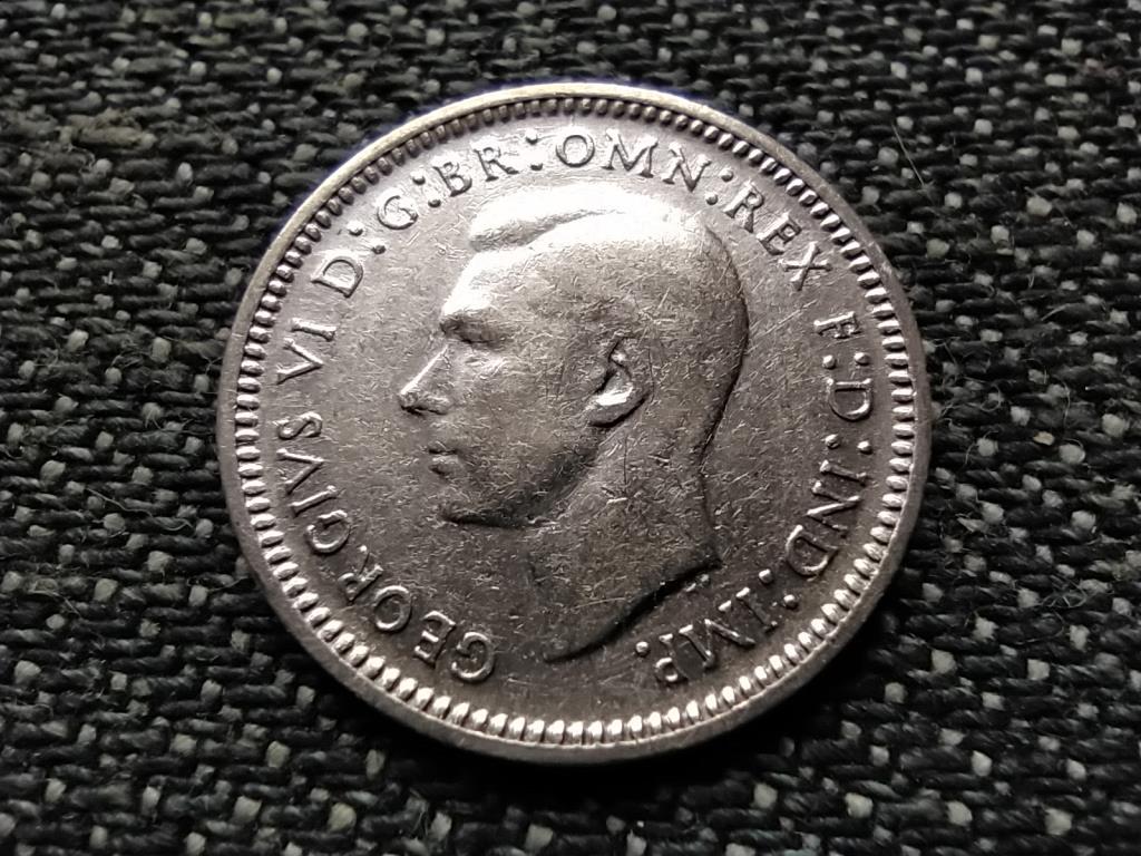 Ausztr&aacute;lia VI. Gy&ouml;rgy (1936-1952) .925 3 Penny