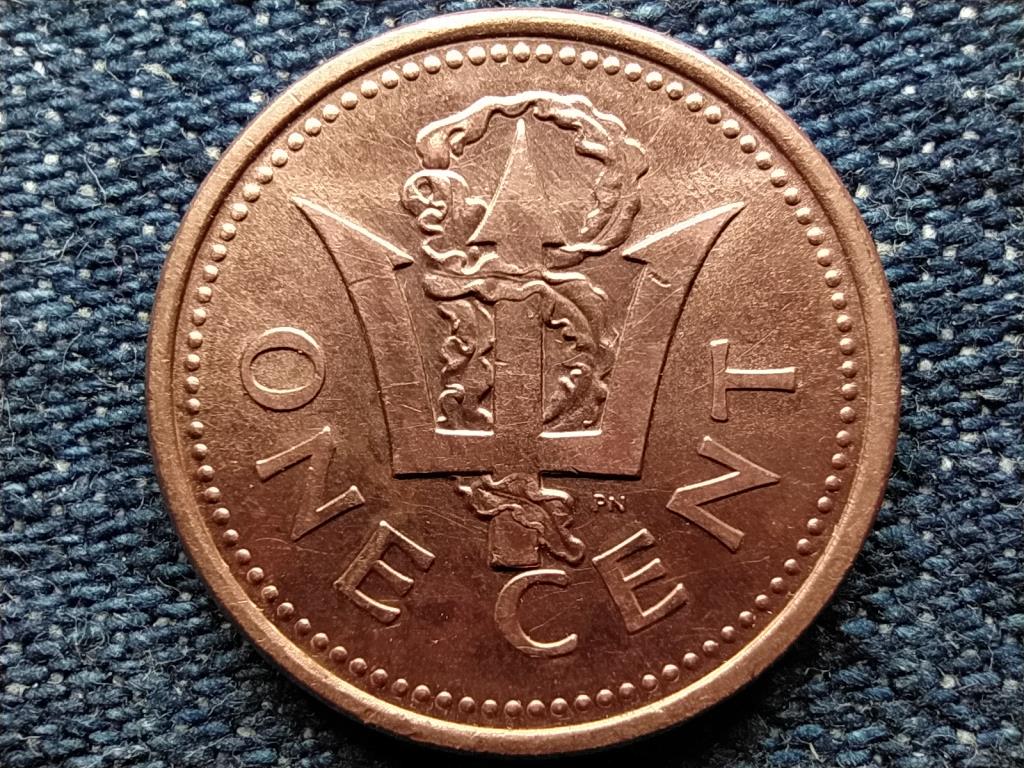 Barbados II. Erzs&eacute;bet (1966-2021) 1 Cent