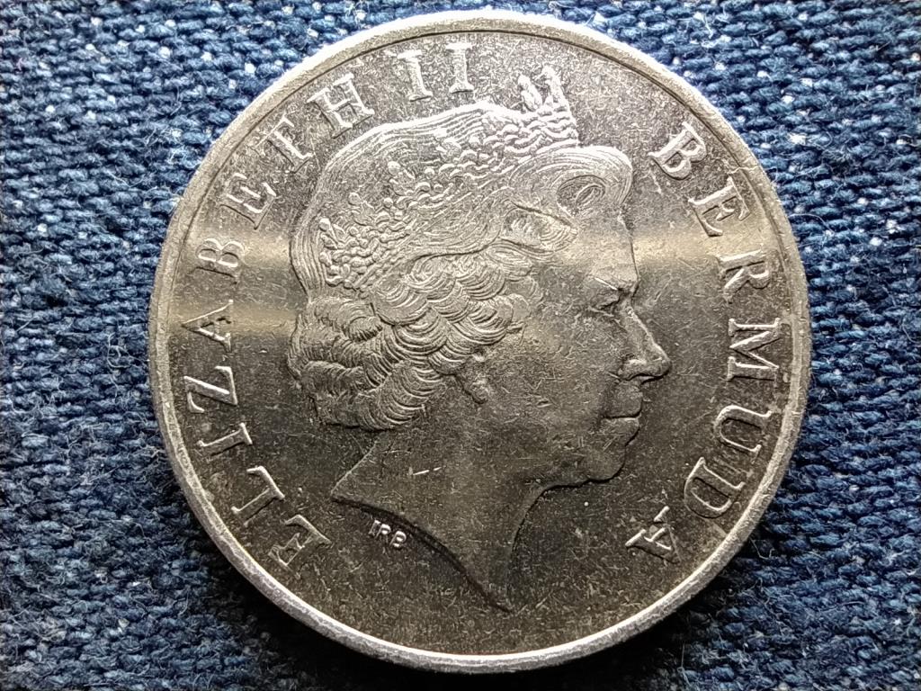 Bermuda II. Erzs&eacute;bet (1952-1961) 25 Cent