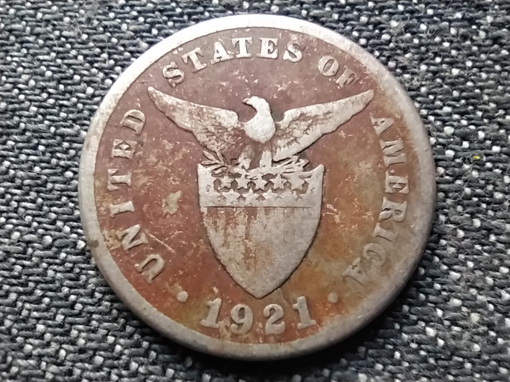 F&uuml;l&ouml;p-szigetek USA fennhat&oacute;s&aacute;g (1901-1935) 5 centavo