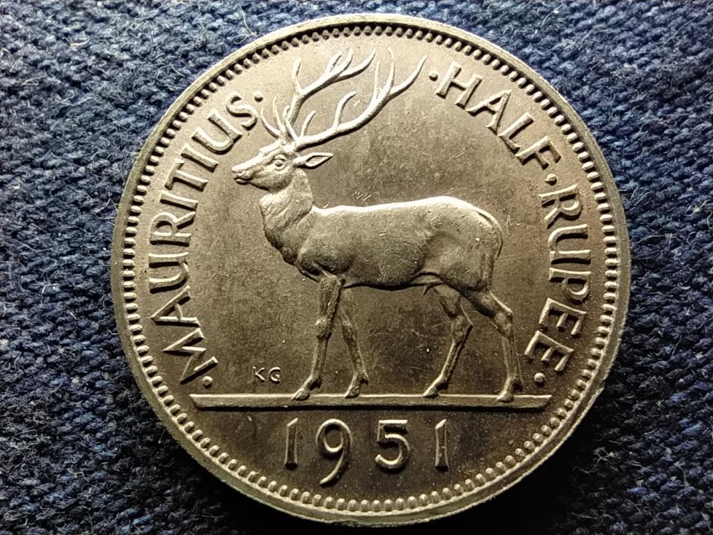Mauritius 1/2 r&uacute;pia