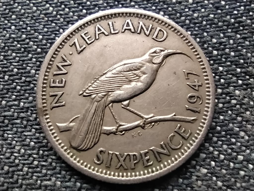 &Uacute;j-Z&eacute;land VI. Gy&ouml;rgy 6 Pence