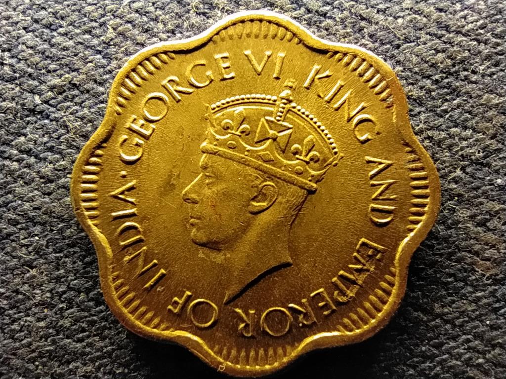 Sri Lanka VI. Gy&ouml;rgy (1936-1952) 10 cent