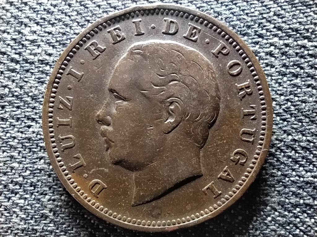 Portug&aacute;lia I. Lajos (1861-1889) 20 reis