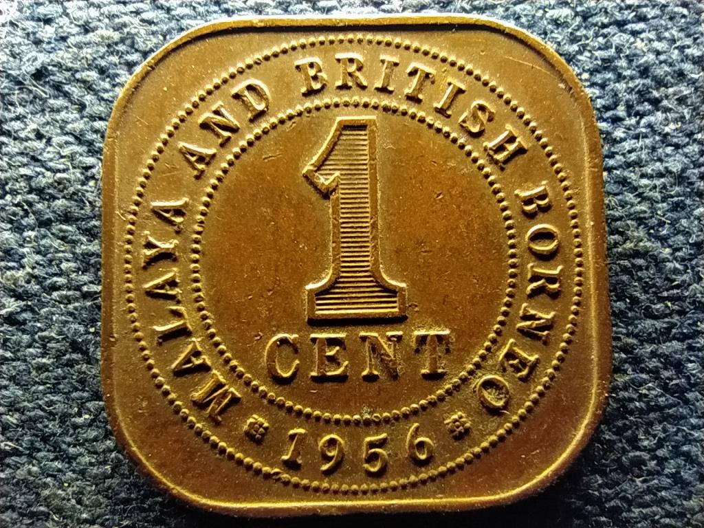 Malajzia II. Erzs&eacute;bet (1952-1963) 1 cent