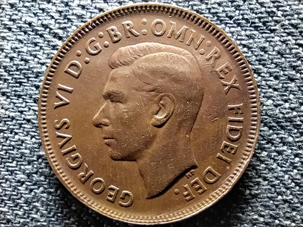 Ausztr&aacute;lia VI. Gy&ouml;rgy (1936-1952) 1/2 Penny