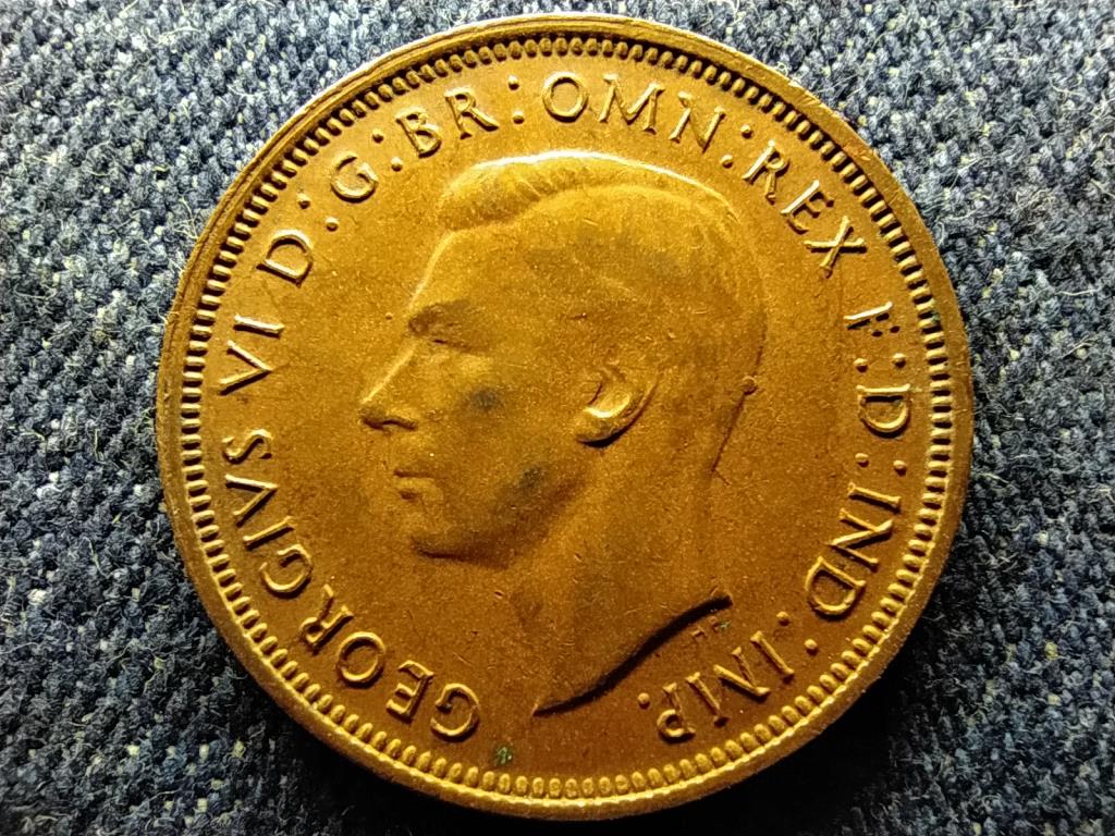 Ausztr&aacute;lia VI. Gy&ouml;rgy (1936-1952) 1/2 Penny