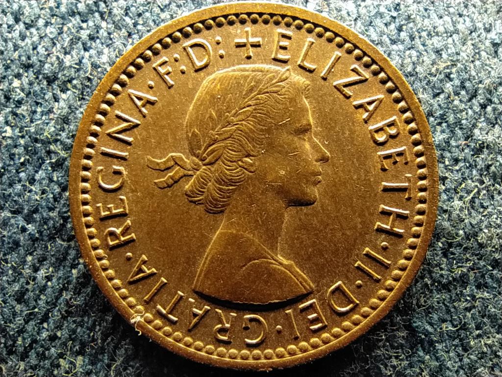 Anglia II. Erzs&eacute;bet (1952-) 1 Farthing
