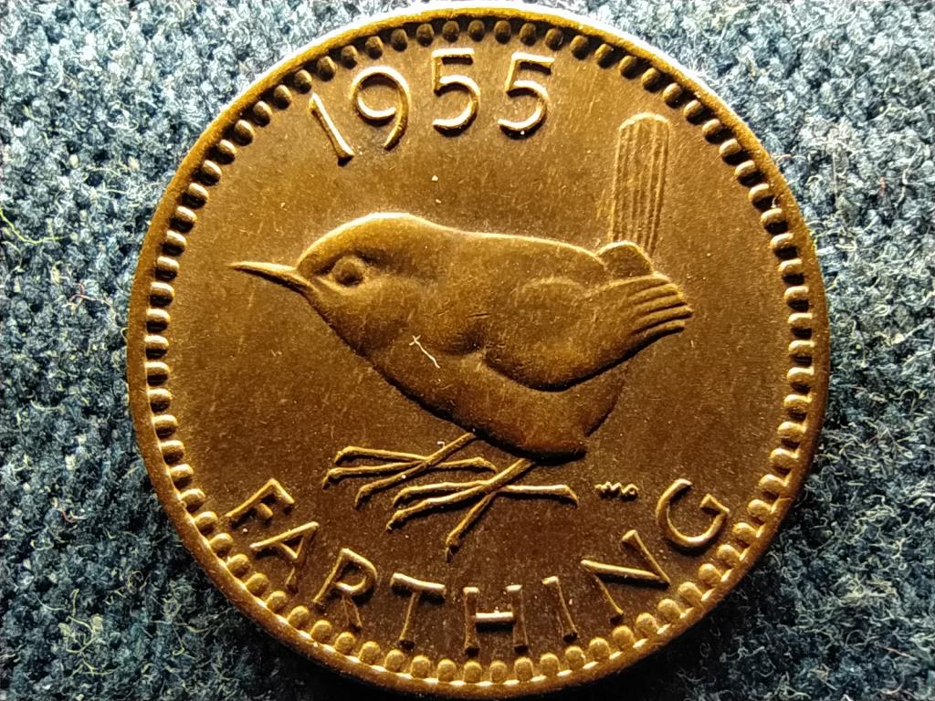 Anglia II. Erzs&eacute;bet (1952-) 1 Farthing