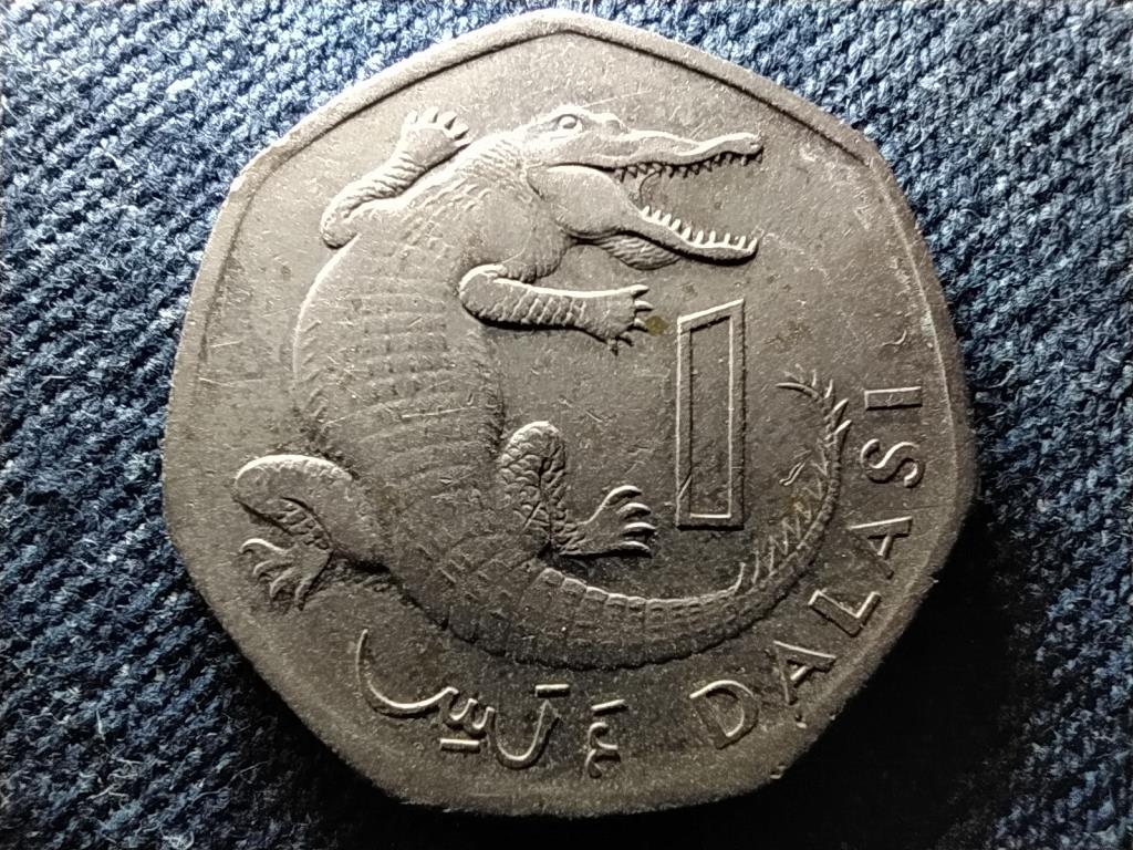 Gambia K&ouml;zt&aacute;rsas&aacute;g (1970-) 1 Dalasi