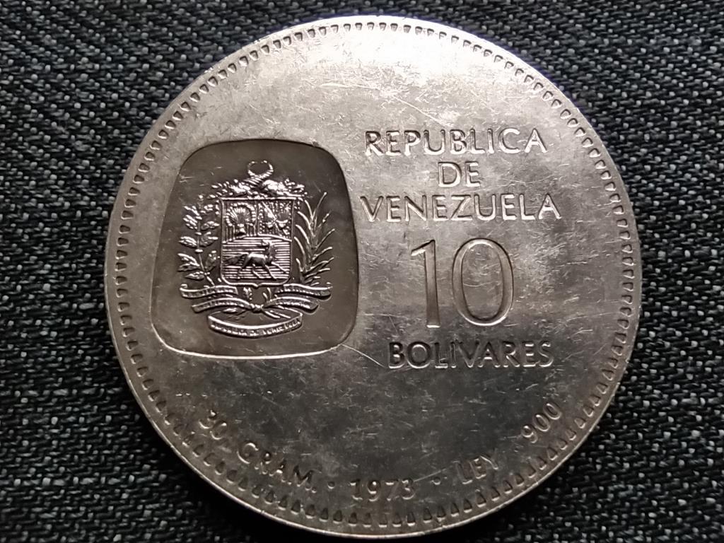 Venezuela Simon Bolivar 100. &eacute;vfordul&oacute;ja .900 ez&uuml;st 10 bol&iacute;var