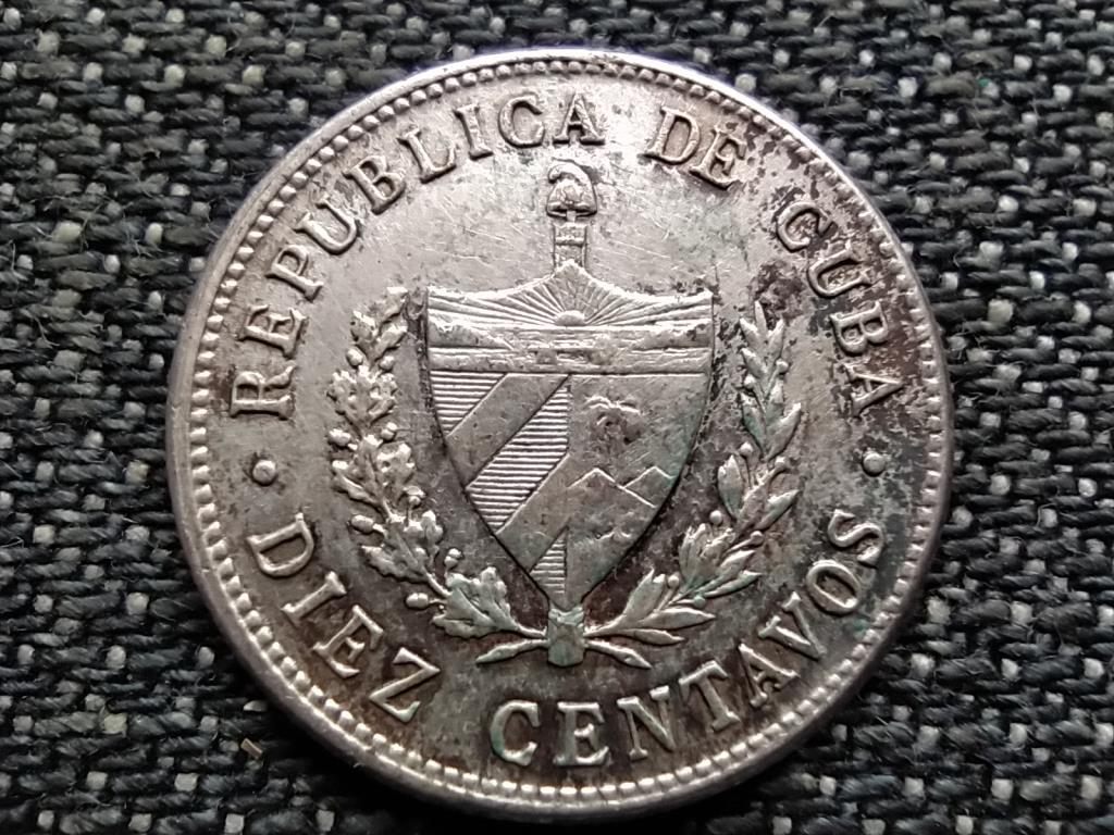 Kuba .900 ez&uuml;st 10 centavo