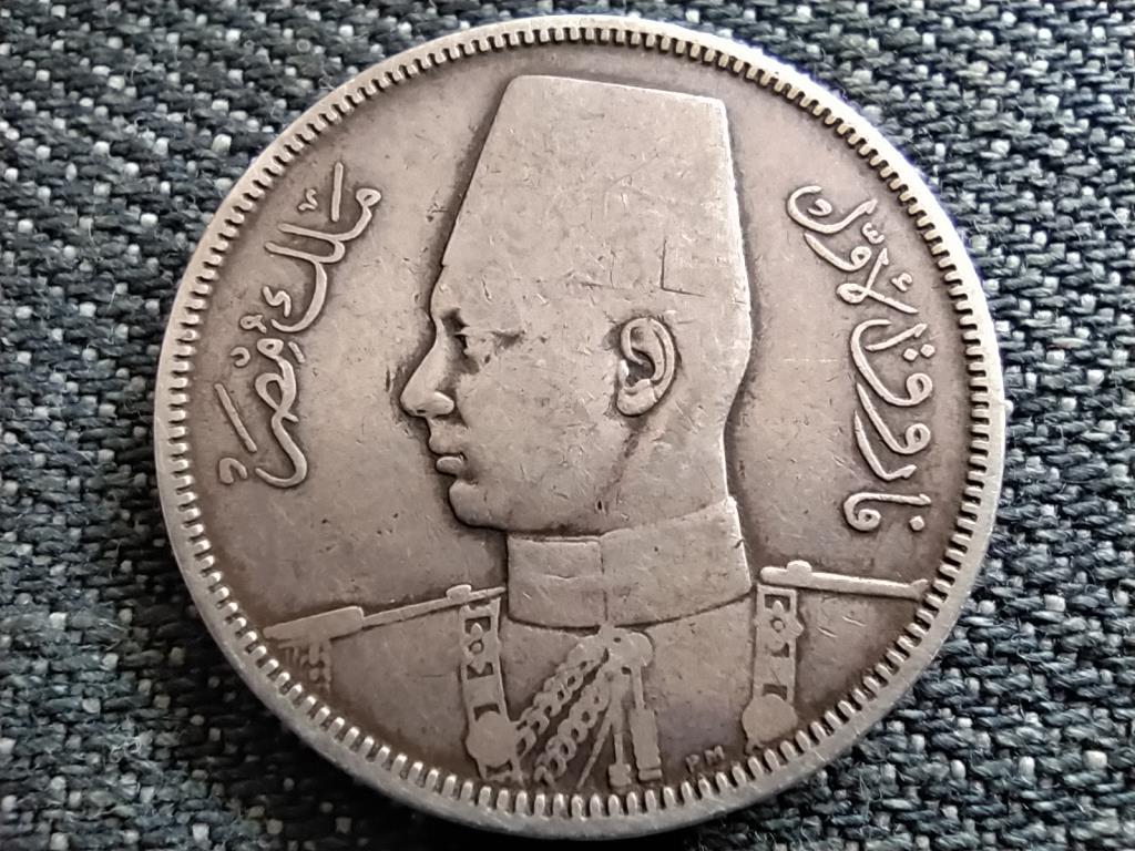 Egyiptom I. F&aacute;ruk (1936-1952) .833 ez&uuml;st 5 Qirsh piaszter