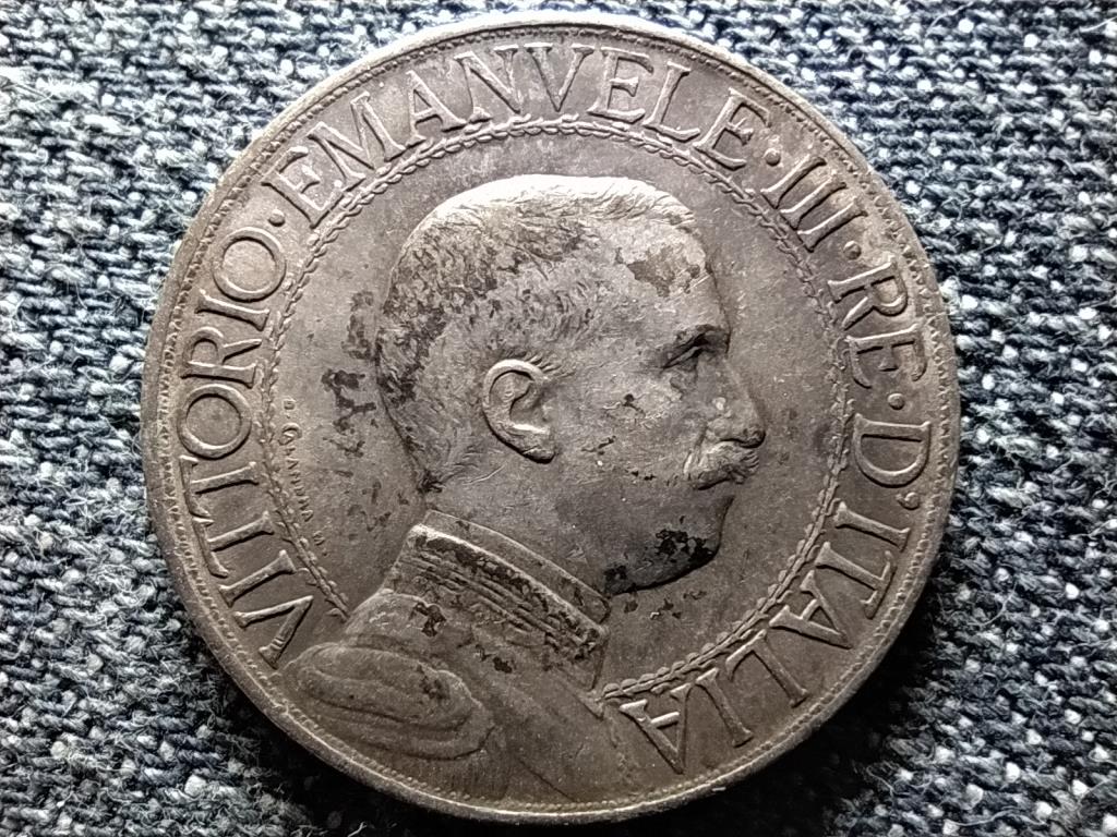 Olaszorsz&aacute;g III. Viktor Em&aacute;nuel (1900-1946) .835 ez&uuml;st 1 L&iacute;ra