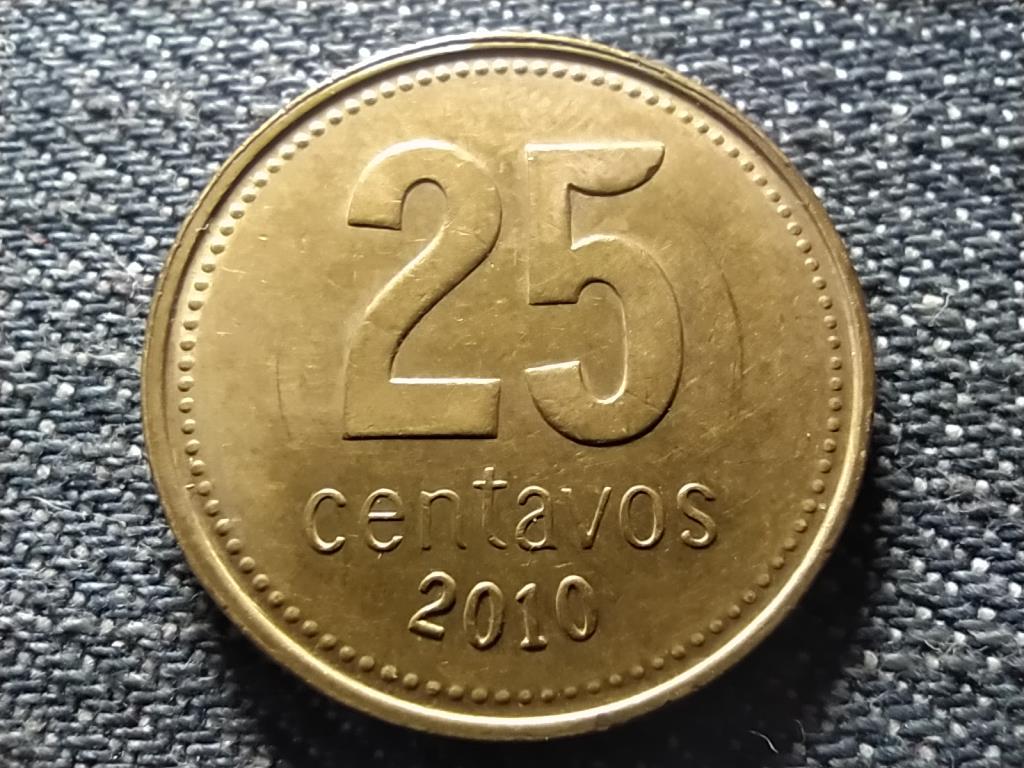 Argent&iacute;na Sz&ouml;vets&eacute;gi tartom&aacute;ny (1861-0) 25 Centavo