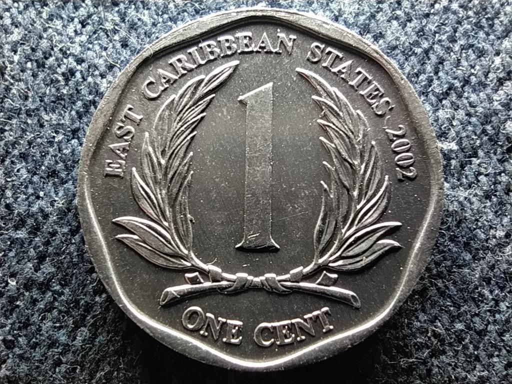 Kelet-karibi &Aacute;llamok Szervezete II. Erzs&eacute;bet 1 cent