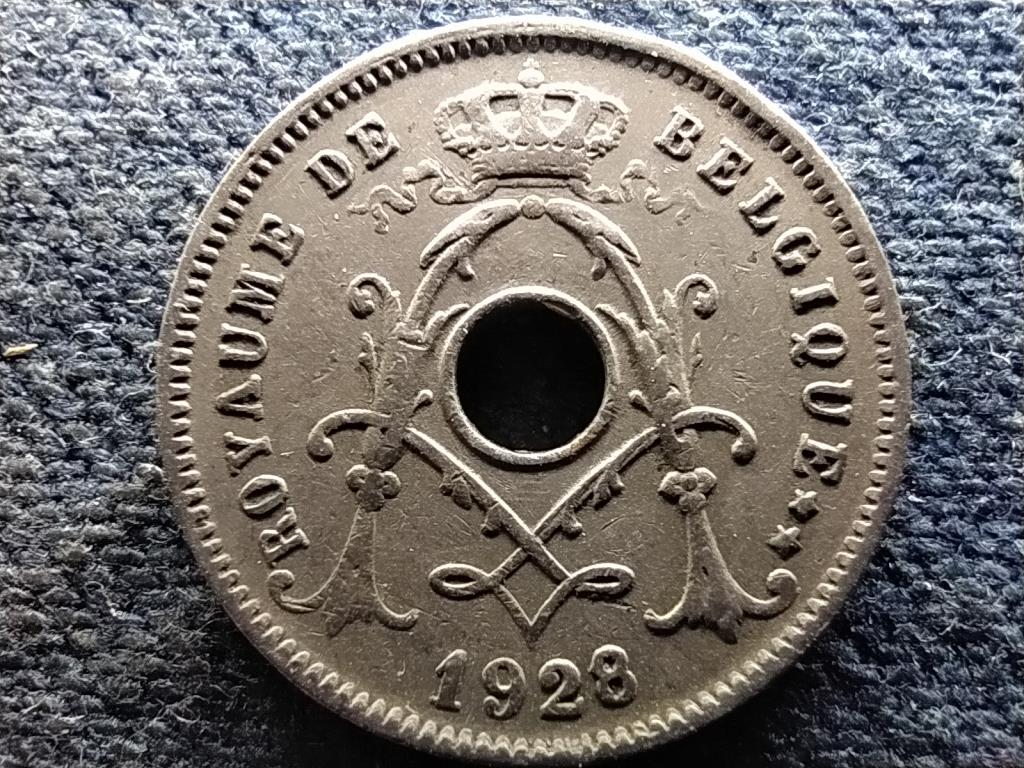 Belgium I. Albert (1909-1934) 5 centime (francia sz&ouml;veg)