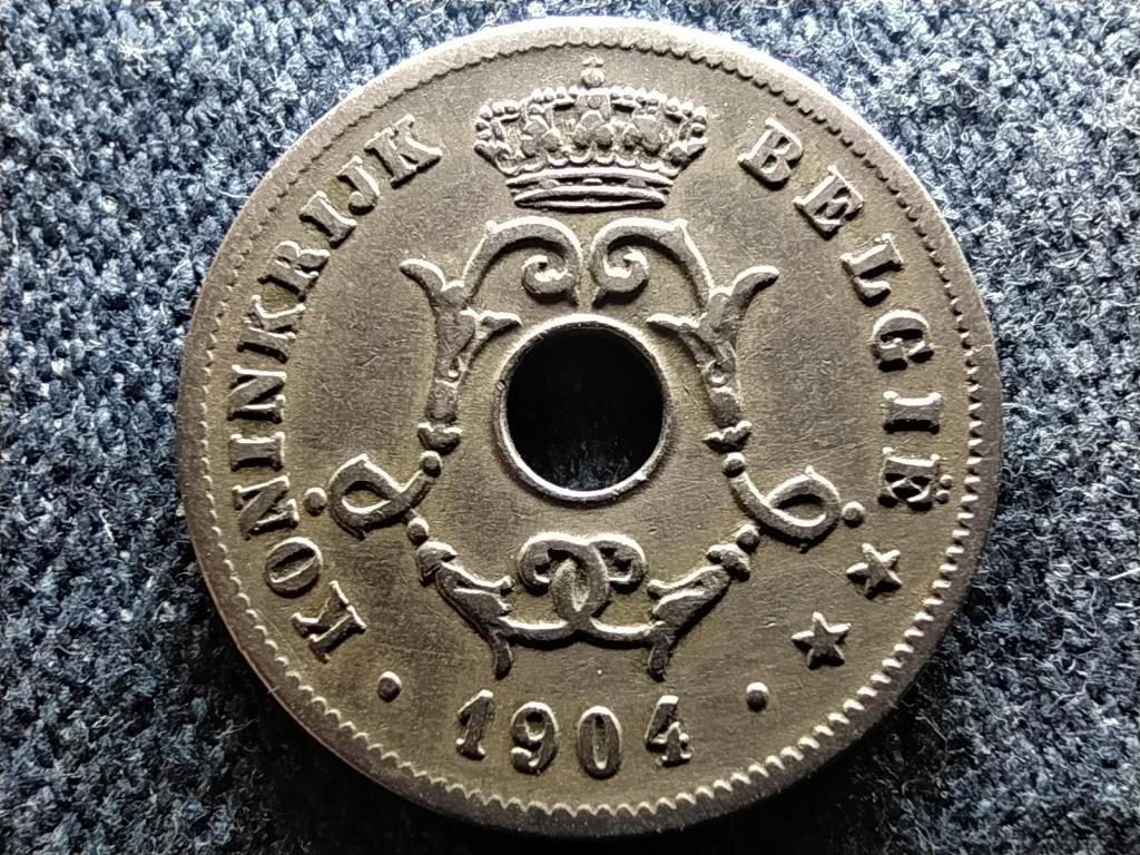 Belgium II. Lip&oacute;t (1865-1909) 10 centime (holland sz&ouml;veg)