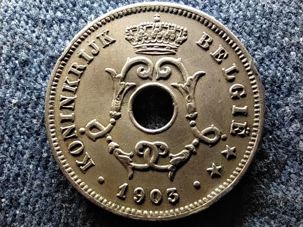 Belgium II. Lip&oacute;t (1865-1909) 10 centime (holland sz&ouml;veg)