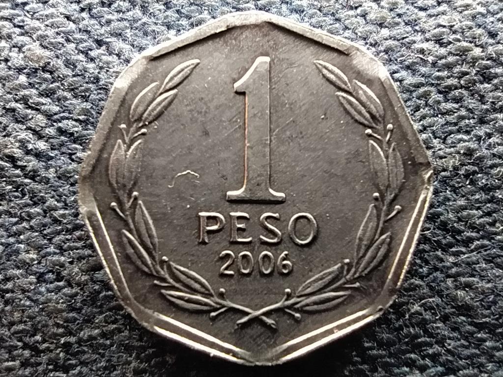 Chile K&ouml;zt&aacute;rsas&aacute;g (1818-0) 1 Peso
