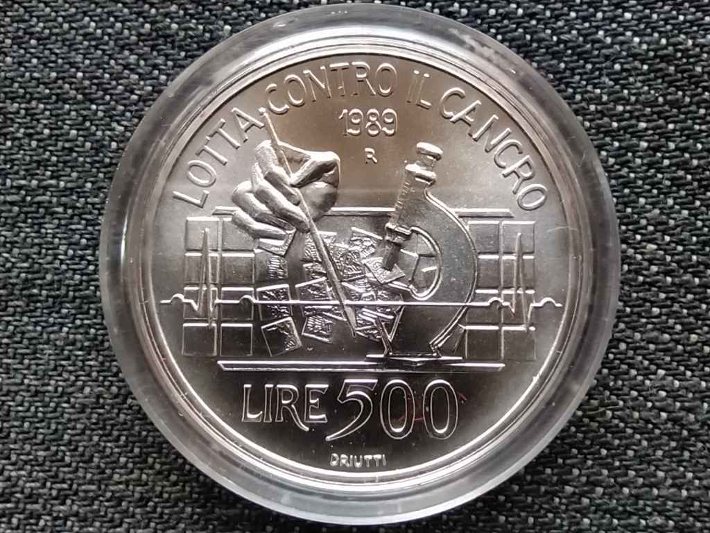 Olaszorsz&aacute;g Harc a r&aacute;k ellen .835 ez&uuml;st 500 L&iacute;ra