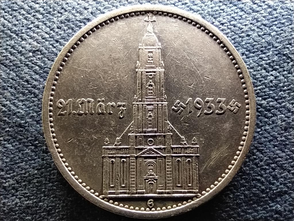 N&eacute;metorsz&aacute;g A n&aacute;ci uralom 1. &eacute;vfordul&oacute;ja - Potsdam Garrison templom .900 ez&uuml;st 5 M&aacute;rka