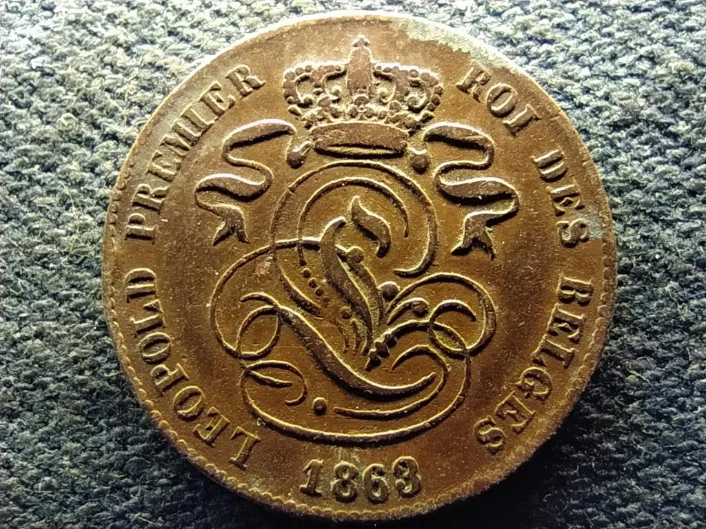 Belgium I. Lip&oacute;t (1831-1865) 2 centime