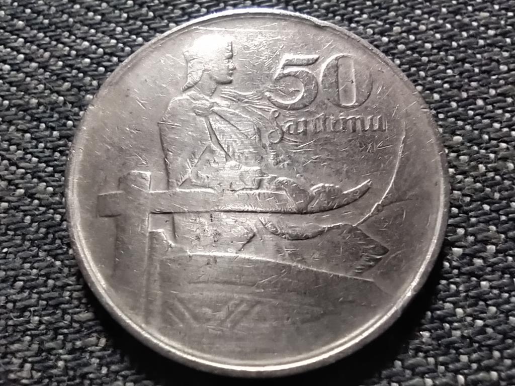Lettorsz&aacute;g 50 santim