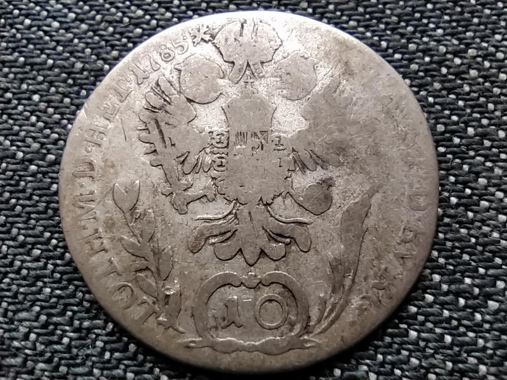 Ausztria II. J&oacute;zsef (1780-1790) .500 ez&uuml;st 10 Krajc&aacute;r