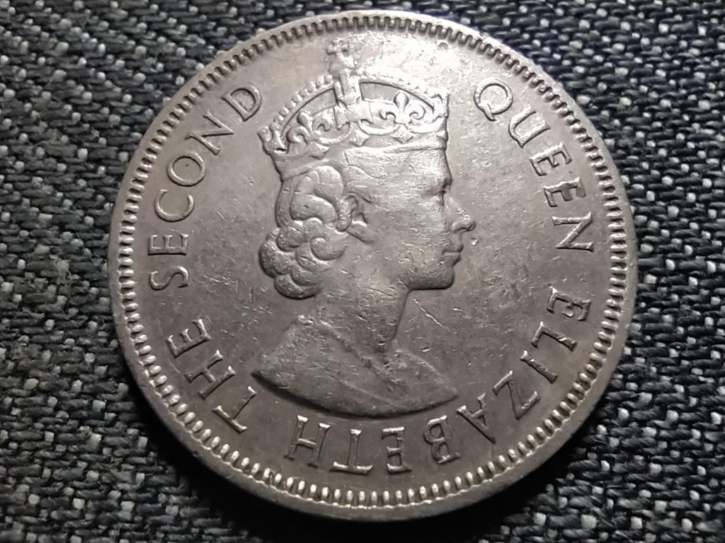 Mauritius II. Erzs&eacute;bet szarvas 1/2 r&uacute;pia