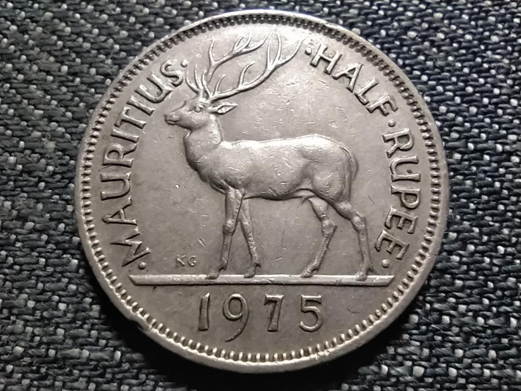 Mauritius II. Erzs&eacute;bet szarvas 1/2 r&uacute;pia