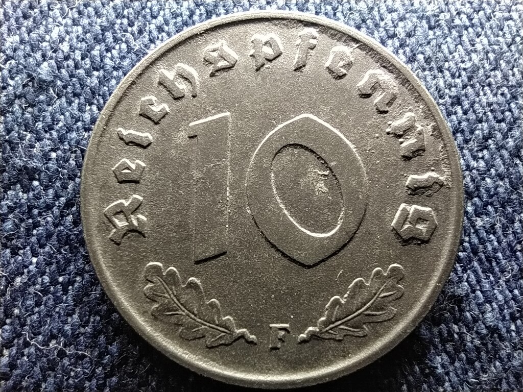 N&eacute;metorsz&aacute;g Sz&ouml;vets&eacute;ges Megsz&aacute;ll&aacute;s (1945-1949) 10 birodalmi pfennig