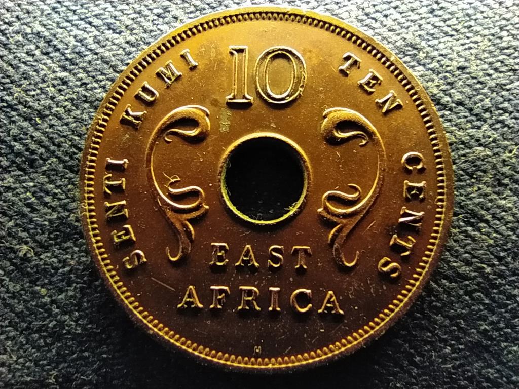 Kelet-Afrika II. Erzs&eacute;bet (1952-1963) 10 cent