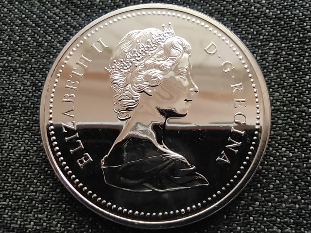 Kanada Orsz&aacute;ggyűl&eacute;si K&ouml;nyvt&aacute;r Ottawa .500 ez&uuml;st 1 Doll&aacute;r