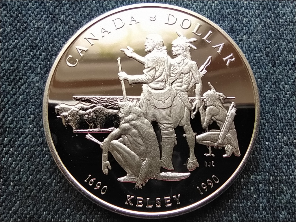 Kanada Henry Kelsey v&aacute;llalkoz&aacute;sa .500 ez&uuml;st 1 Doll&aacute;r
