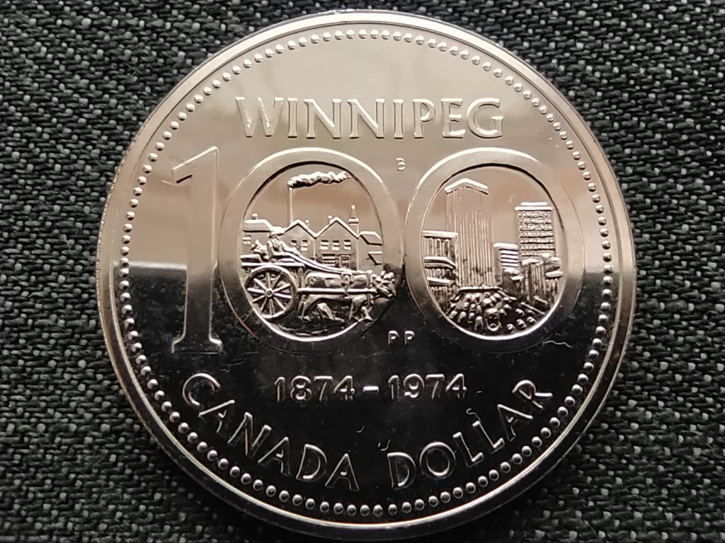 Kanada 100 &eacute;ves Winnipeg .500 ez&uuml;st 1 Doll&aacute;r