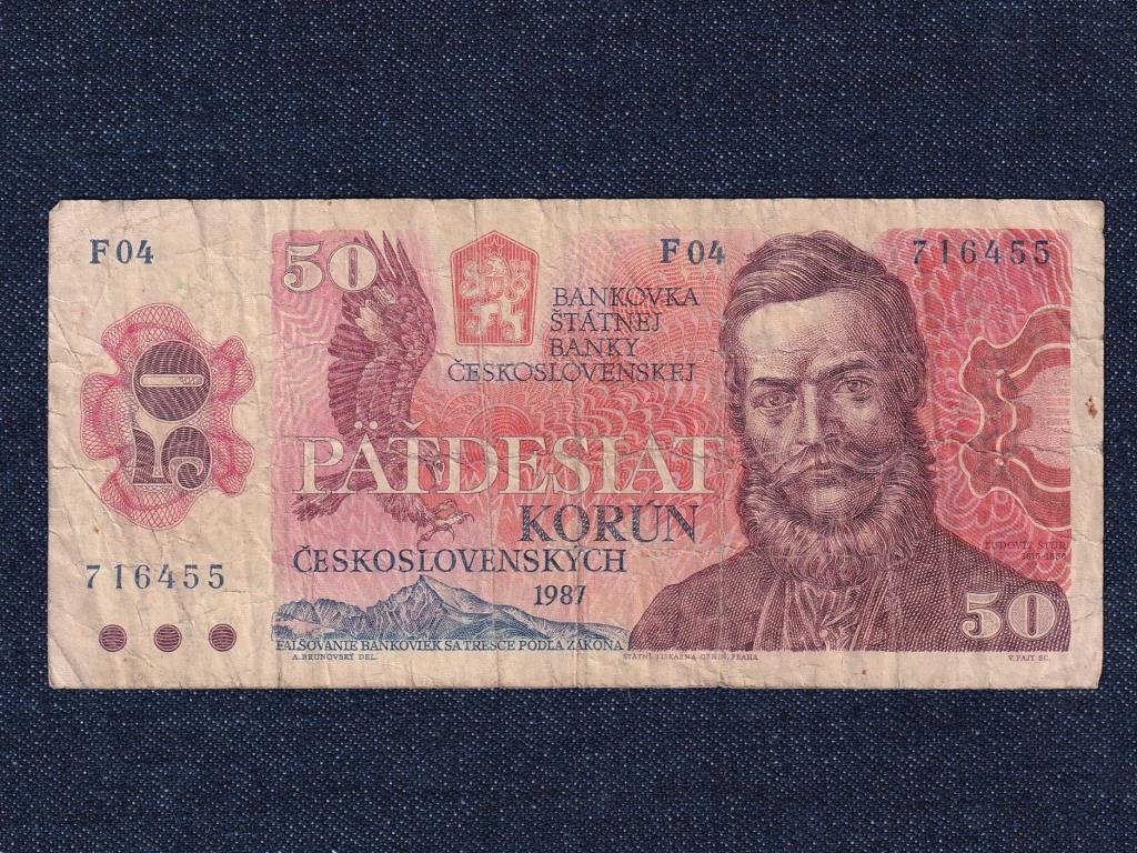 Csehszlov&aacute;kia 50 Korona bankjegy