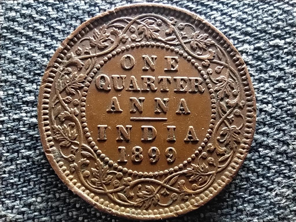 India Vikt&oacute;ria (1837-1901) 1/4 Anna