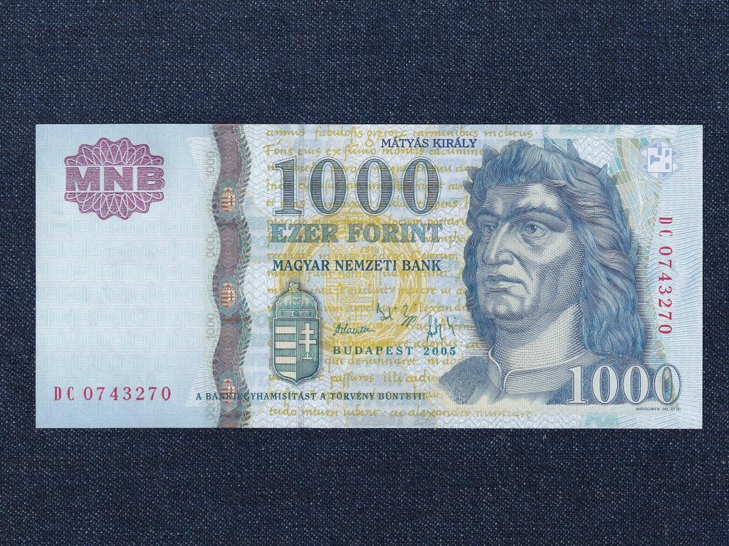 Harmadik Magyar K&ouml;zt&aacute;rsas&aacute;g (1989-napjainkig) 1000 Forint bankjegy