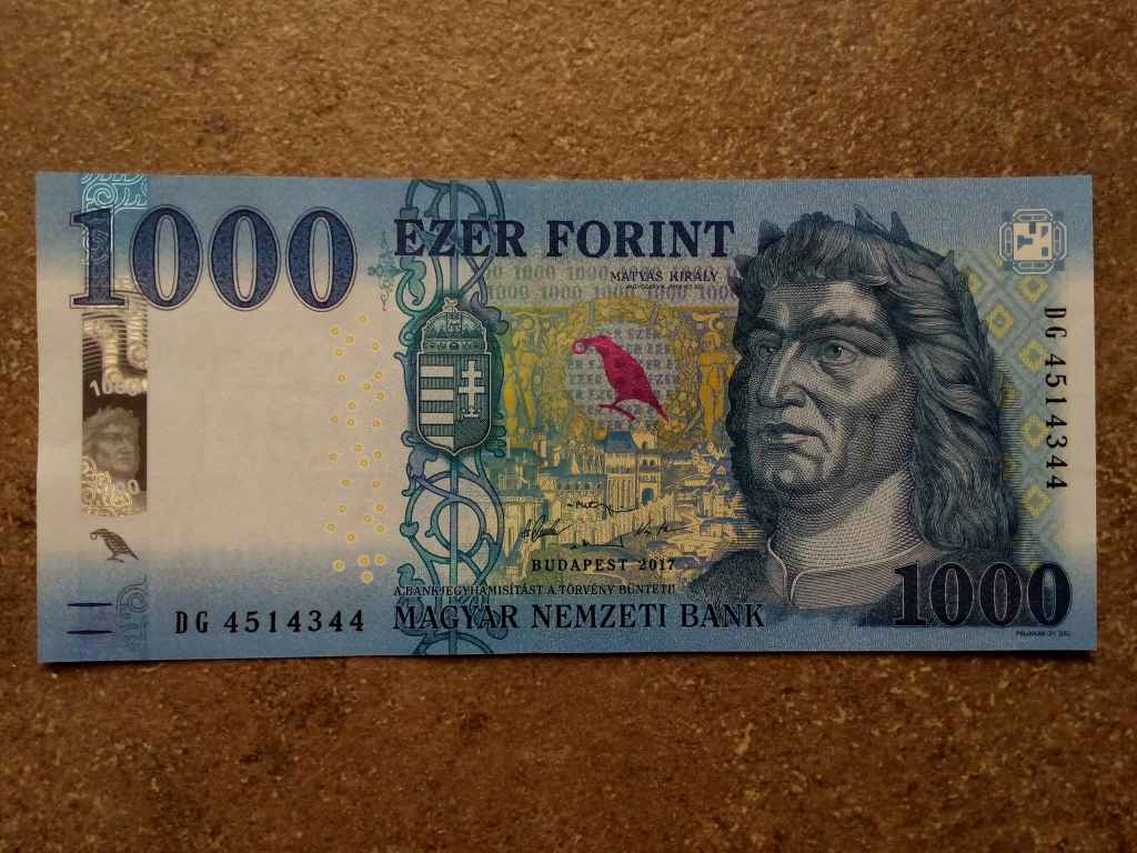 Harmadik Magyar K&ouml;zt&aacute;rsas&aacute;g (1989-napjainkig) 1000 Forint bankjegy