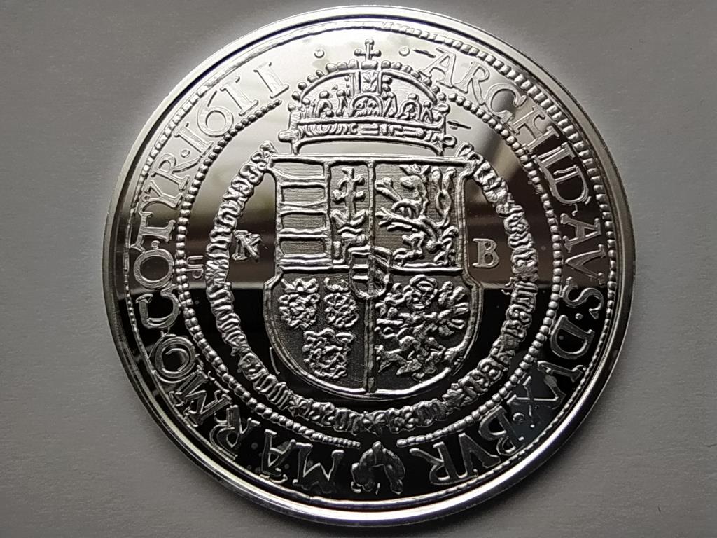Magyar tall&eacute;rok ut&aacute;nveretben II. M&aacute;ty&aacute;s tall&eacute;rja 1611 .999 ez&uuml;st