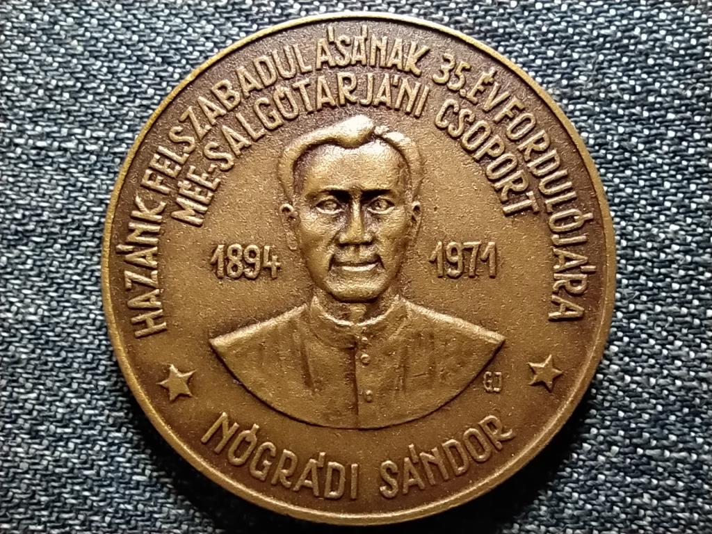M&Eacute;E Salg&oacute;tarj&aacute;ni Csoport N&oacute;g&aacute;rdi S&aacute;ndor-Karancsber&eacute;ny