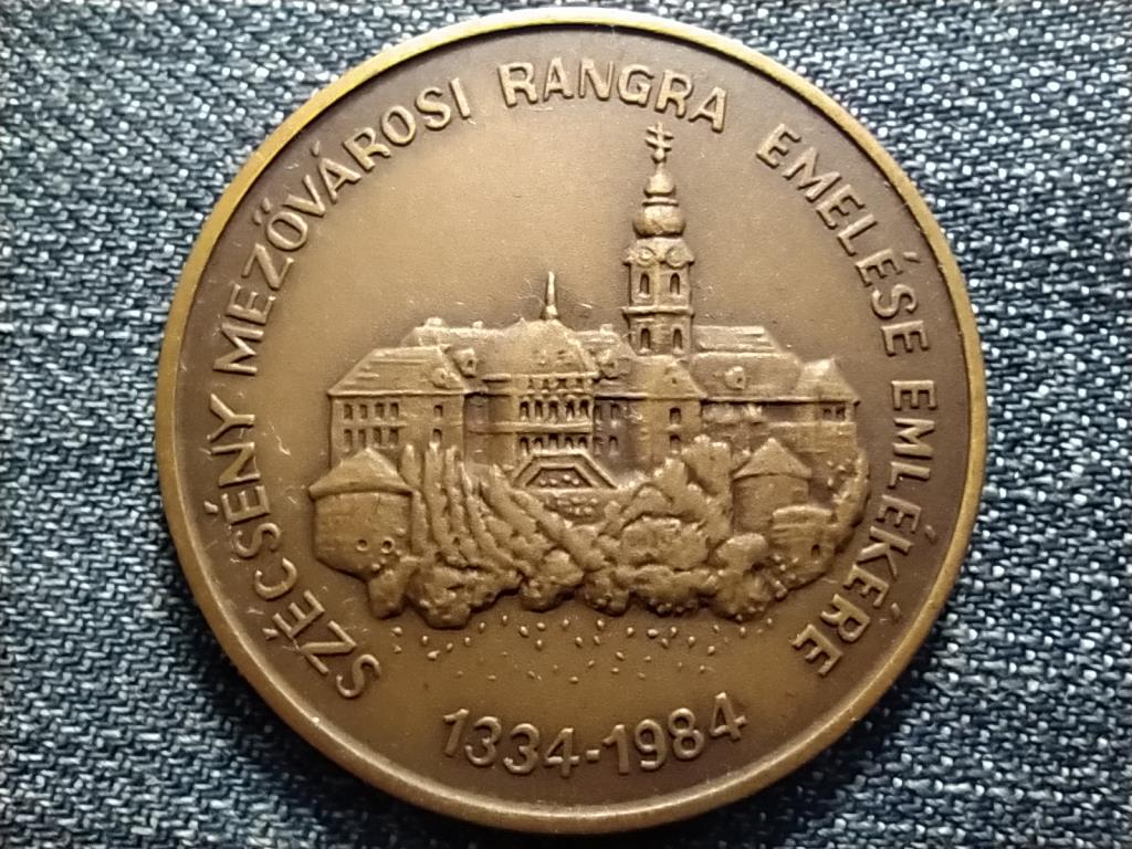 M&Eacute;E Sz&eacute;cs&eacute;nyi Csoport Sz&eacute;cs&eacute;ny Mezőv&aacute;rosi rangra emel&eacute;se eml&eacute;k&eacute;re