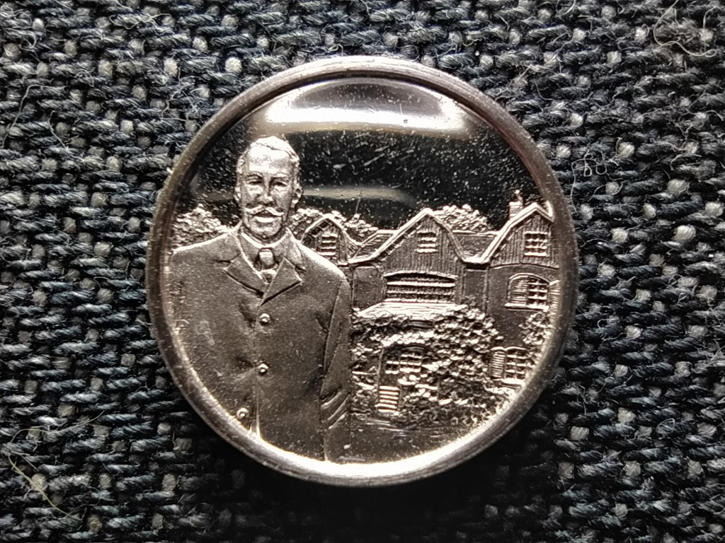 Belgium T&ouml;rt&eacute;nelmi mini &eacute;rem 1830-1980 1895 Van De Velde .925 ez&uuml;st