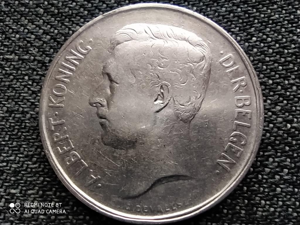 Belgium I. Albert (1909-1934) .835 ez&uuml;st 2 Frank